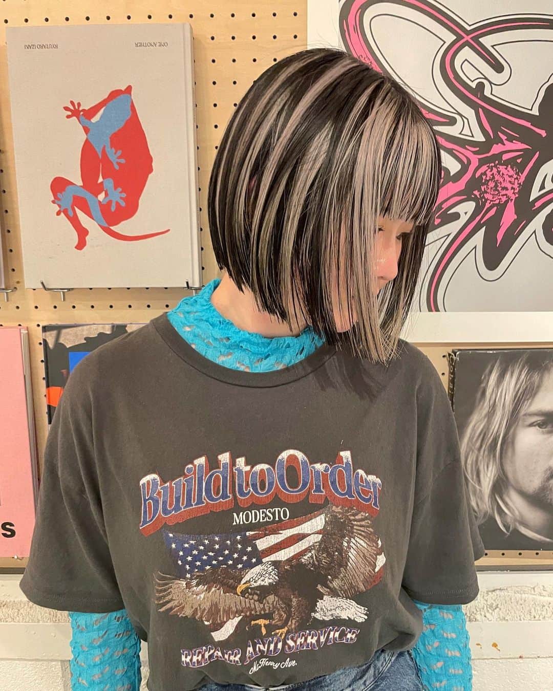 カワシリアツシのインスタグラム：「block highlight🐉 White & Black⚡️」