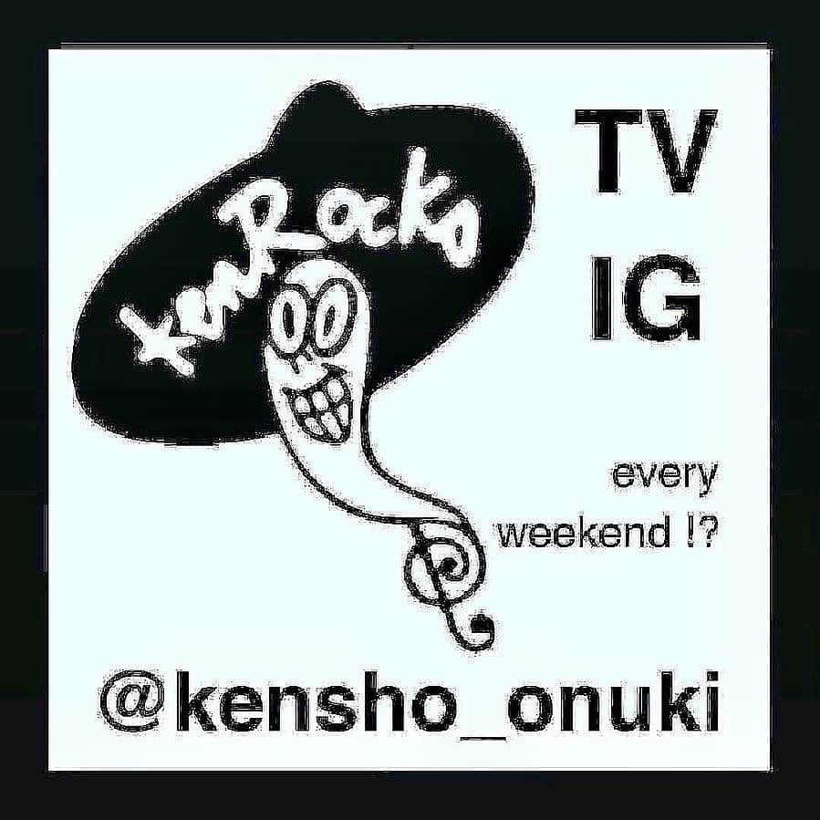 Kensho Onukiさんのインスタグラム写真 - (Kensho OnukiInstagram)「みなさ〜ん！今夜もアリます！インスタライブKenrocksTV。一昨日のロンナイのことや使用したレコードしなかったレコード混ぜ混ぜでゆるふわトーク。時短につきヨロシクです！いつも通り22時30分すぎにシーユースーン😊🎶」5月5日 20時53分 - kensho_onuki