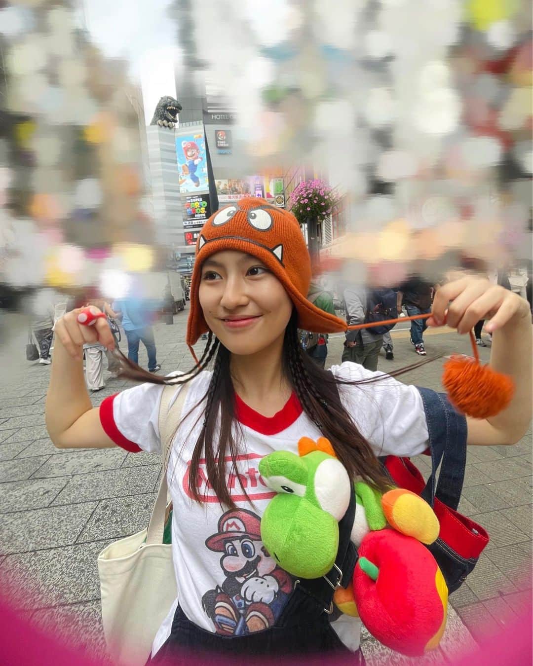 恒松祐里さんのインスタグラム写真 - (恒松祐里Instagram)「🍄🐢🦖♻️🔧 #TheSuperMariobrosMovie is amazing❤️  マリオをスクリーンで見れた事に感動🥹 小ネタ盛り沢山でめちゃ楽しかったなぁ🍄 ゲーム好きにしてくれた両親に感謝🌠  #miyurins #MARIO #恒私服🍄」5月5日 21時05分 - yuri_tune