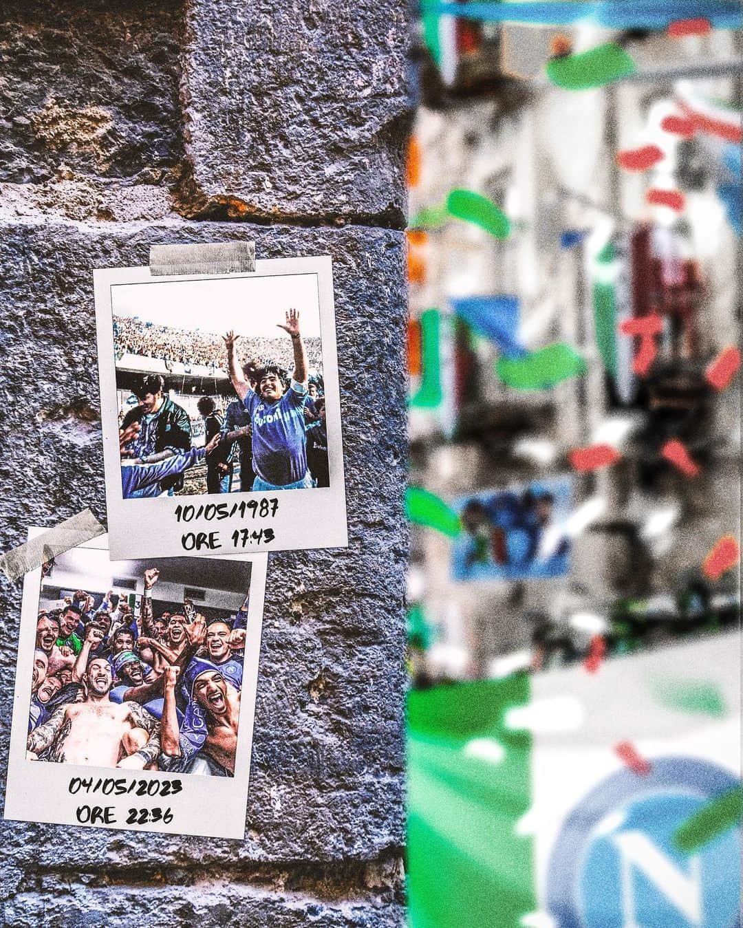 SSCナポリさんのインスタグラム写真 - (SSCナポリInstagram)「🗓️ 10/05/87 - 04/05/23 Oggi come allora, #Napul3 Campione D’Italia!   💙 #ForzaNapoliSempre #TuttoPerLei」5月5日 21時10分 - officialsscnapoli