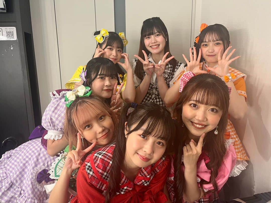 PureGiさんのインスタグラム写真 - (PureGiInstagram)「💎2023.05.05💎  GW3日目❣️『TOKYO MX presents UltraPark』でのライブありがとうございました！✨  明日のライブはこちら！⏬  『歌舞伎町UPGATE↑↑』 📍新宿WARRY 🎤14:40-15:00 📸15:20-16:20（新宿FATE） 🎫販売中です！︎⭕️  .˚⊹⁺‧┈┈┈┈┈┈┈┈┈┈┈┈‧⁺ ⊹˚.  #ふぁうんど一途 #新衣装 #PureGi #ぷれっぢ #アイドル #アイドルグループ #MIYU #RINA #AIRI #ALICE #MOEKA #ANN #KIRARI  #JC #JK #JKブランド #2023   #アイドルヘア #ピンク髪 #茶髪 #黒髪 #ツインテール #ハーフアップ #リンゴヘア #ポニーテール #三つ編み #サイドポニー #ストレートヘア #ハートヘア #ツイン団子  #新衣装」5月5日 21時26分 - puregi_official