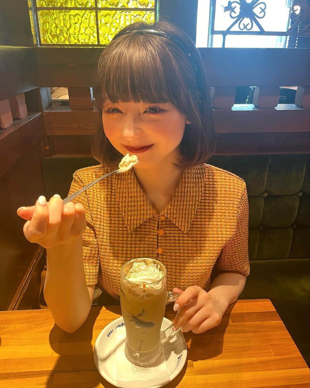 新田湖子さんのインスタグラム写真 - (新田湖子Instagram)「もう夏みたいな毎日🎐 コメダのほうじ茶美味しかった〜 またたべよ〜っと、、♡」5月5日 21時46分 - coconitta0809