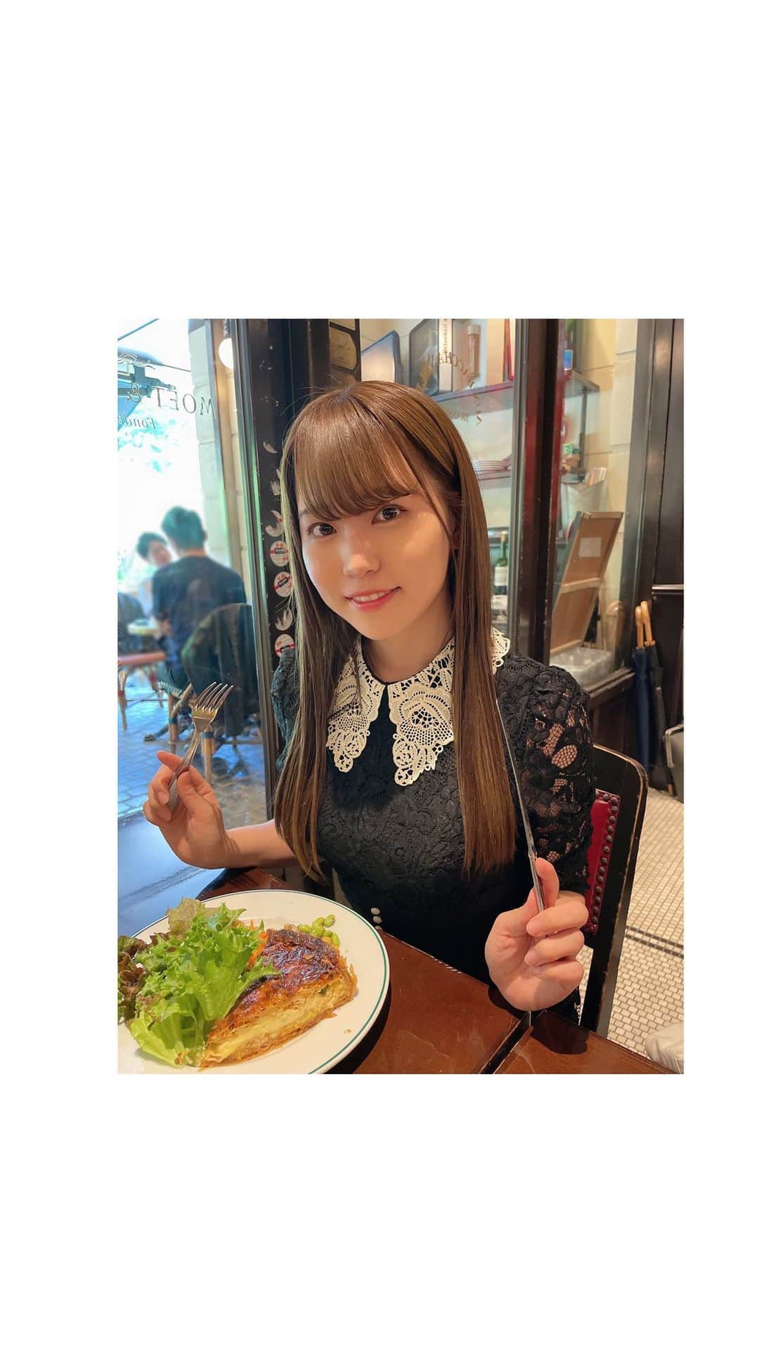 坂東遥のインスタグラム：「最近たくさん食べます🍽️ #leja」