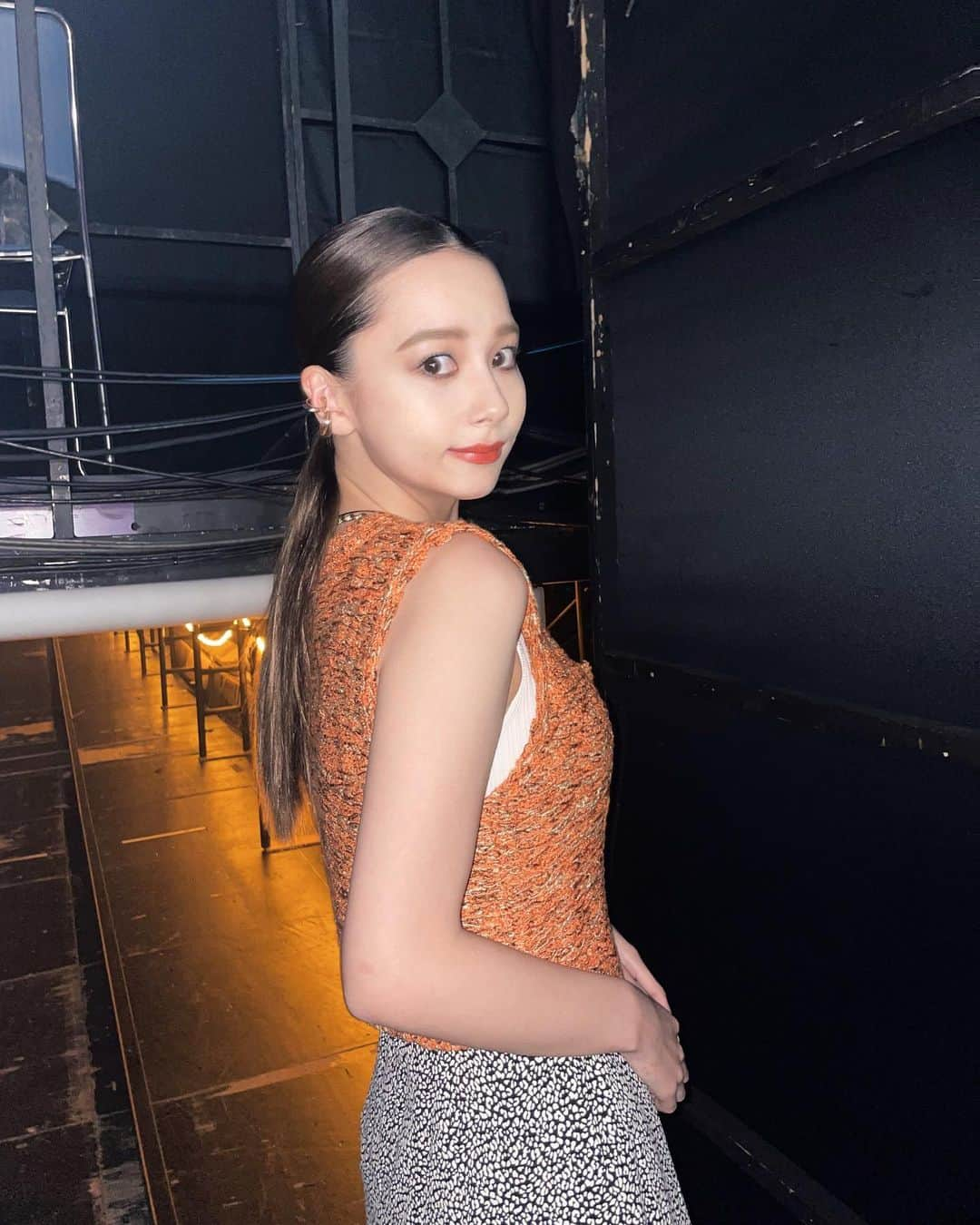 丹羽仁希のインスタグラム：「Thank you @girlsaward_official 🧡  たまにはこーゆーヘアメイクはどうかしら😲✨」