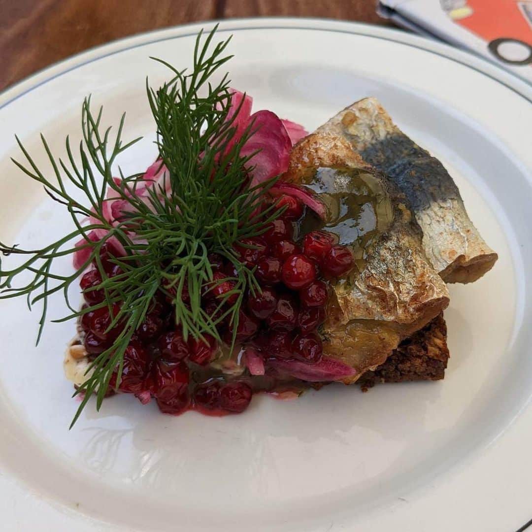 林千晶さんのインスタグラム写真 - (林千晶Instagram)「#copenhagen では、流行りと言われている #meatpacking area で食べた中東料理、伝統的デニッシュ料理など、美味しいものたくさん食べてきました。ヤムヤム。」5月5日 22時39分 - chiaki_0808