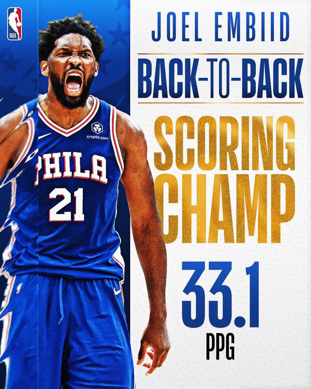 NBAさんのインスタグラム写真 - (NBAInstagram)「👀 @joelembiid’s accolades this season!  Game 3: 7:30pm/et on ESPN」5月6日 1時30分 - nba