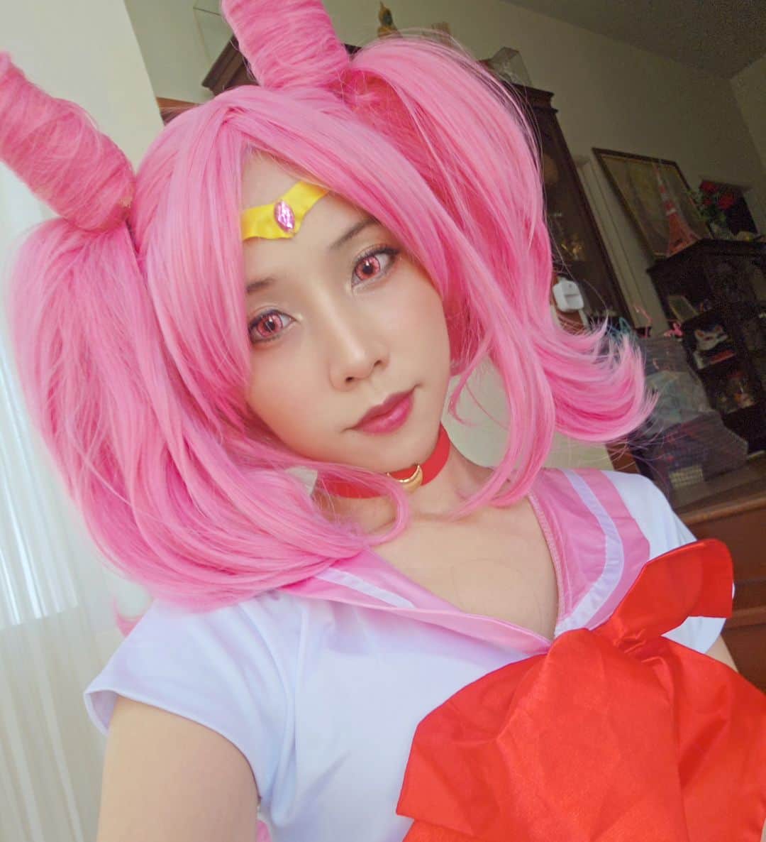 ビーム先生のインスタグラム：「Happy 日本の子どもの日！ สุขสันต์วันเด็กญี่ปุ่น 🇯🇵🥰  #sailormoon #chibiusa」