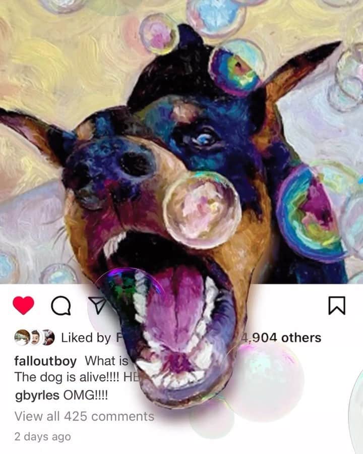フォール・アウト・ボーイのインスタグラム