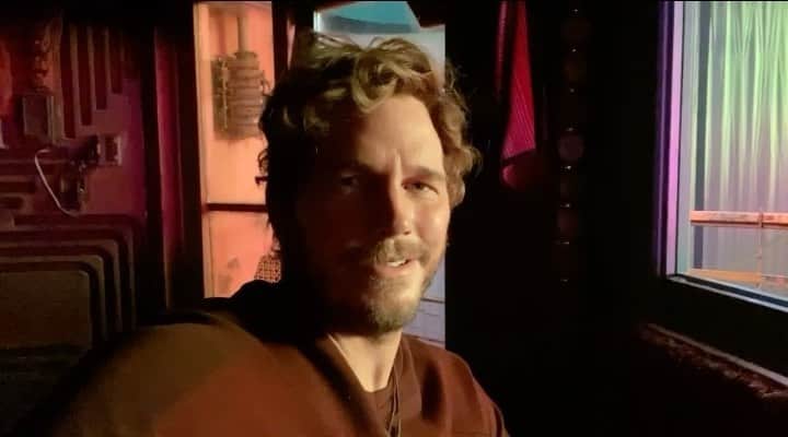 クリス・プラットのインスタグラム：「Today’s the day! I am SO pumped for all of you to experience the final Guardians of the Galaxy movie. All I can say is, thank you to all our friends and fans who made this so fun. The past 10 years wouldn't have been possible without any of you. I’ll forever be grateful. #GOTGVol3」
