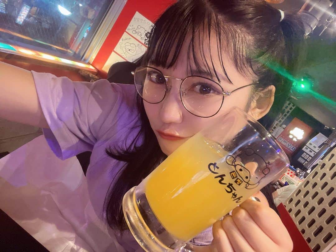 空野青空のインスタグラム：「飲酒してもうた〜！！🍻」
