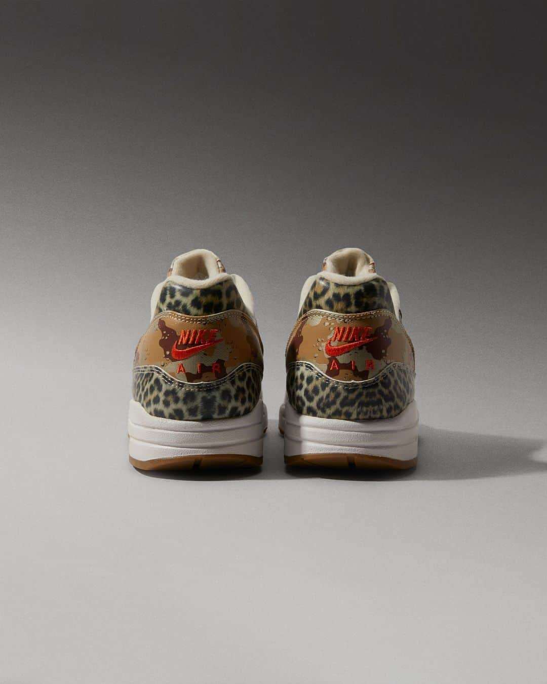 Flight Clubさんのインスタグラム写真 - (Flight ClubInstagram)「In the wild. Pops of leopard print and desert camo enshroud the Wmns Air Max 1 PRM 'Atmos.' A continuation of the Tokyo retailer's 2013 'Animal Camo' pack, the renown lifestyle runner is finished with premium snakeskin detailing on the Swoosh.」5月6日 1時50分 - flightclub