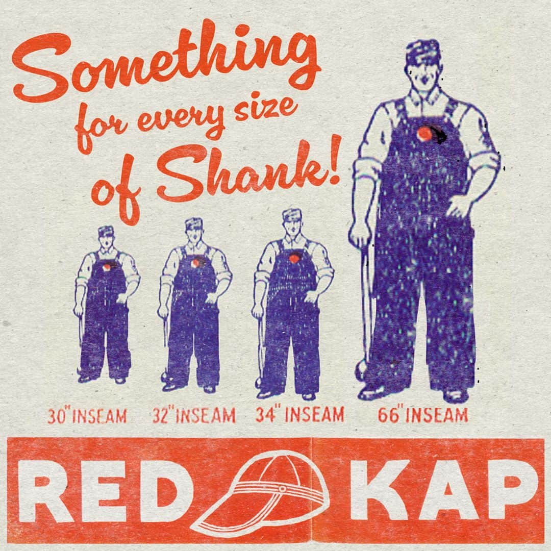 レッドキャップさんのインスタグラム写真 - (レッドキャップInstagram)「Red Kap has always fit the way you need. Even if your legs are 5ft long. #tbt」5月6日 2時01分 - redkap