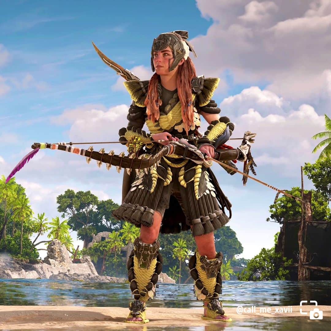 PlayStationのインスタグラム：「Share of the Week highlights Horizon Forbidden West’s Burning Shores expansion. Next week’s theme is: Portraits of Seyka from Horizon Forbidden West - Burning Shores #PSshare #PSBlog」