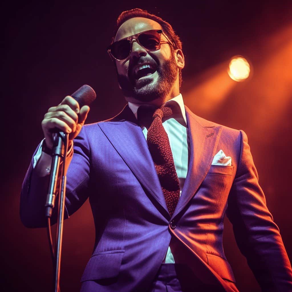 ジェレミー・ピヴェンのインスタグラム：「Apparently AI thinks i’m Tom Ford but I’ll take it! I’m heading to Miami on the 19th for some shows you guys. It would be great to hang out live. The standup game is tricky in the way that you’re either funny or not. Come see for yourself. @miaimprov #standupcomedy」