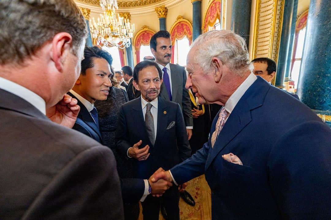 アブドゥル・マティーン王子さんのインスタグラム写真 - (アブドゥル・マティーン王子Instagram)「His Majesty The Kings Reception at Buckingham Palace」5月6日 13時20分 - tmski