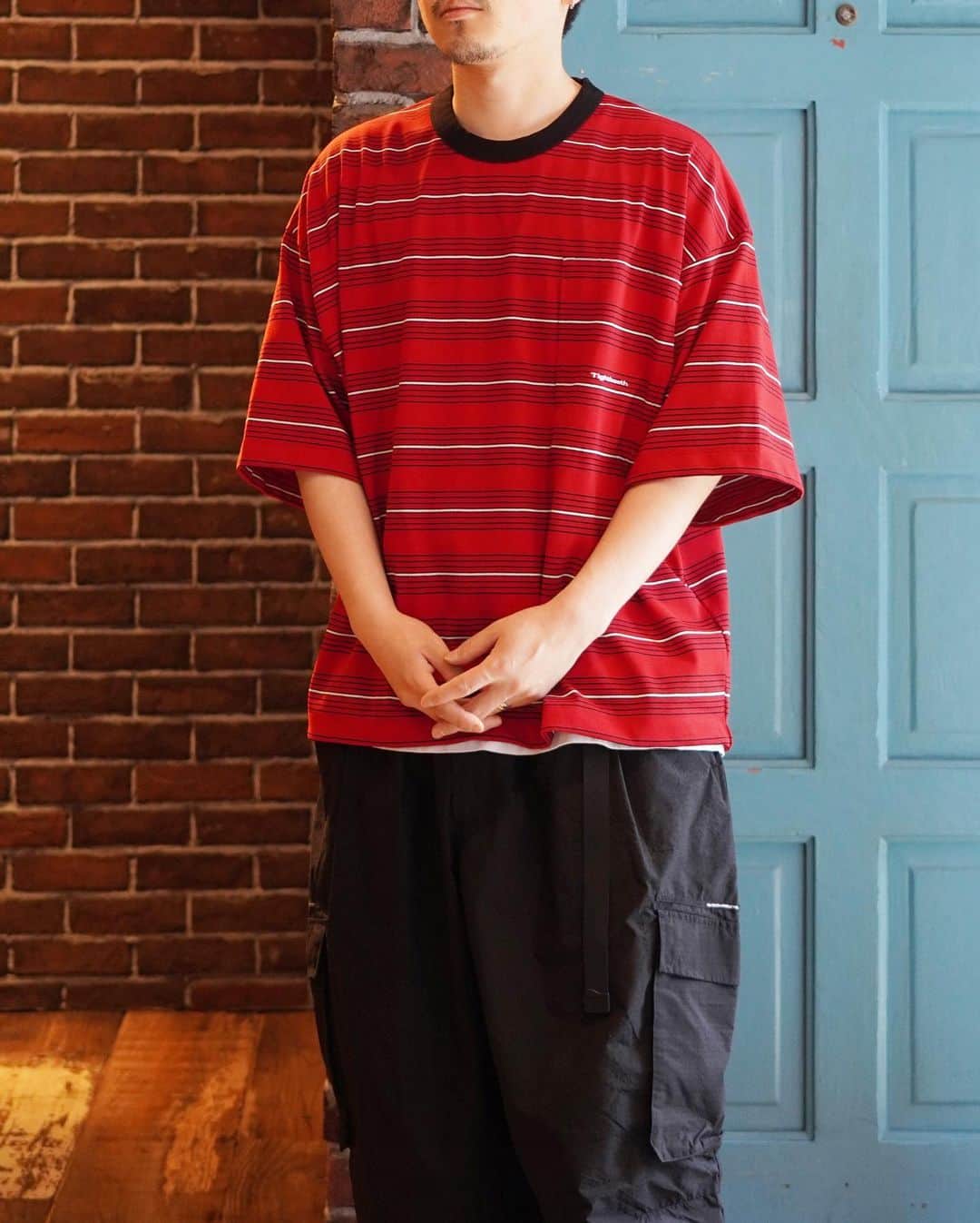 ARKのインスタグラム：「TIGHTBOOTH  DRY BORDER T-SHIRT ￥17,600- (tax  in)  #tightbooth #tightboothproduction  @arknets_jp_official」