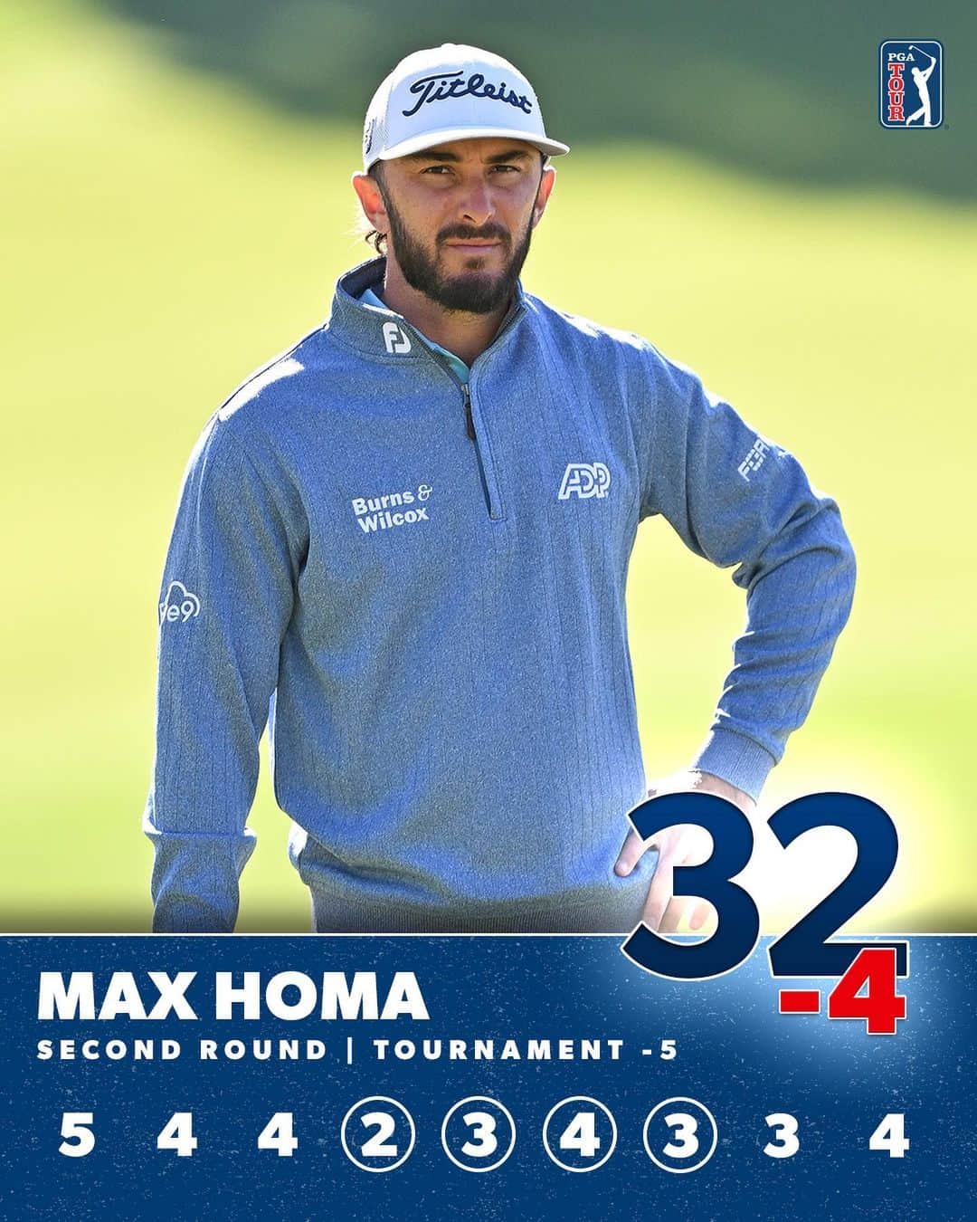 PGA TOURさんのインスタグラム写真 - (PGA TOURInstagram)「Clutch down the stretch 💪   @Max.Homa made the turn below the cutline ... the defending champ finishes just three shots back.」5月6日 7時35分 - pgatour