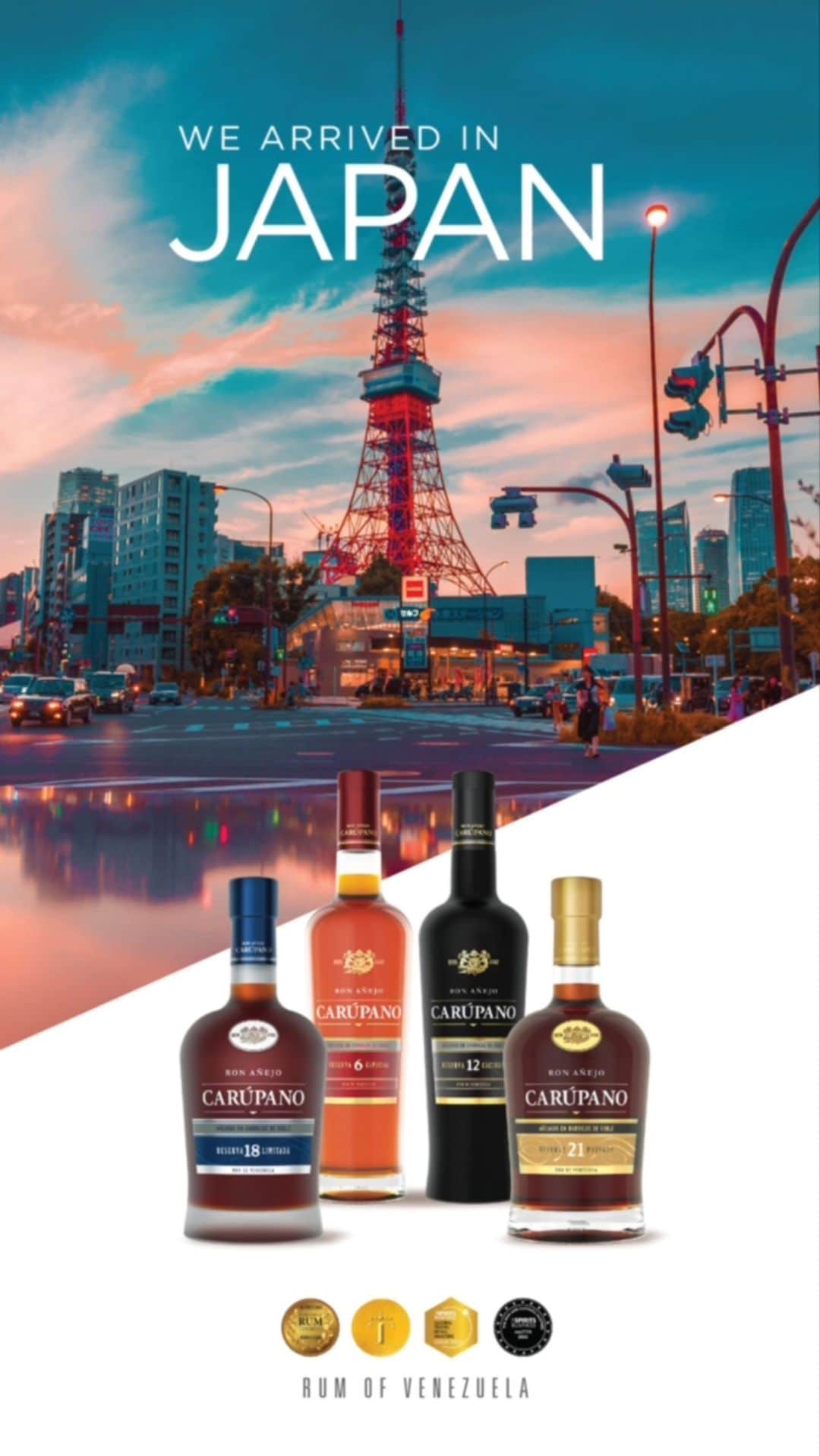 のインスタグラム：「Ron Carúpano has arrived in Japan 🇯🇵 Caracas, May 4. Ron Carúpano celebrated the arrival of its exclusive portfolio to the distant land of Japan with a launching event that took place this past March 23th at the Yokohama Bay Sheraton Hotel & Towers, in the city of Tokyo. Led by professional baseball player Alex Ramírez and his business partner Chuao Trading, as well as renowned personalities from the hospitality and hotel industry in Japan, they raised their glasses to celebrate such an important achievement for all rum lovers. For this event, the staff of the Yokohama Bay Sheraton Hotel & Towers was in charge of creating a signature cocktail menu based on Ron Carúpano 12 and Ron Carúpano 18, unique and very exotic, in which they paid homage to typical elements of our country, highlighting in each cocktail the virtues of each of the rums from the prestigious Ron Carúpano portfolio. The evening continued with emotional words of gratitude to the attendees by Alex Ramírez and a brand presentation by Lucía Alliegro, Global Market Director of Ron Carúpano, who was responsible for representing the brand in the distant Eastern lands. To wrap up on a high note, the event was closed by toasting with nothing less than Ron Carúpano Legendario, the best rum in the world. “This prestigious event alongside our business partner Chuao Trading allows us to begin our conquest of the Asian market, a market with the greatest growth projection in the Premium rum category, and in which Ron Carúpano is present to delight Japan’s most demanding palates, it is their culture and history related to sophistication, elegance, and traditional #roncarupano #roncarupano6 #roncarupano12 #roncarupano18 #roncarupano21 #roncarupanozafra #roncarupanolegendario #ramichan #ramichanlegendinjapan #ramichanhof2023 #japan #bestrum #vamos」