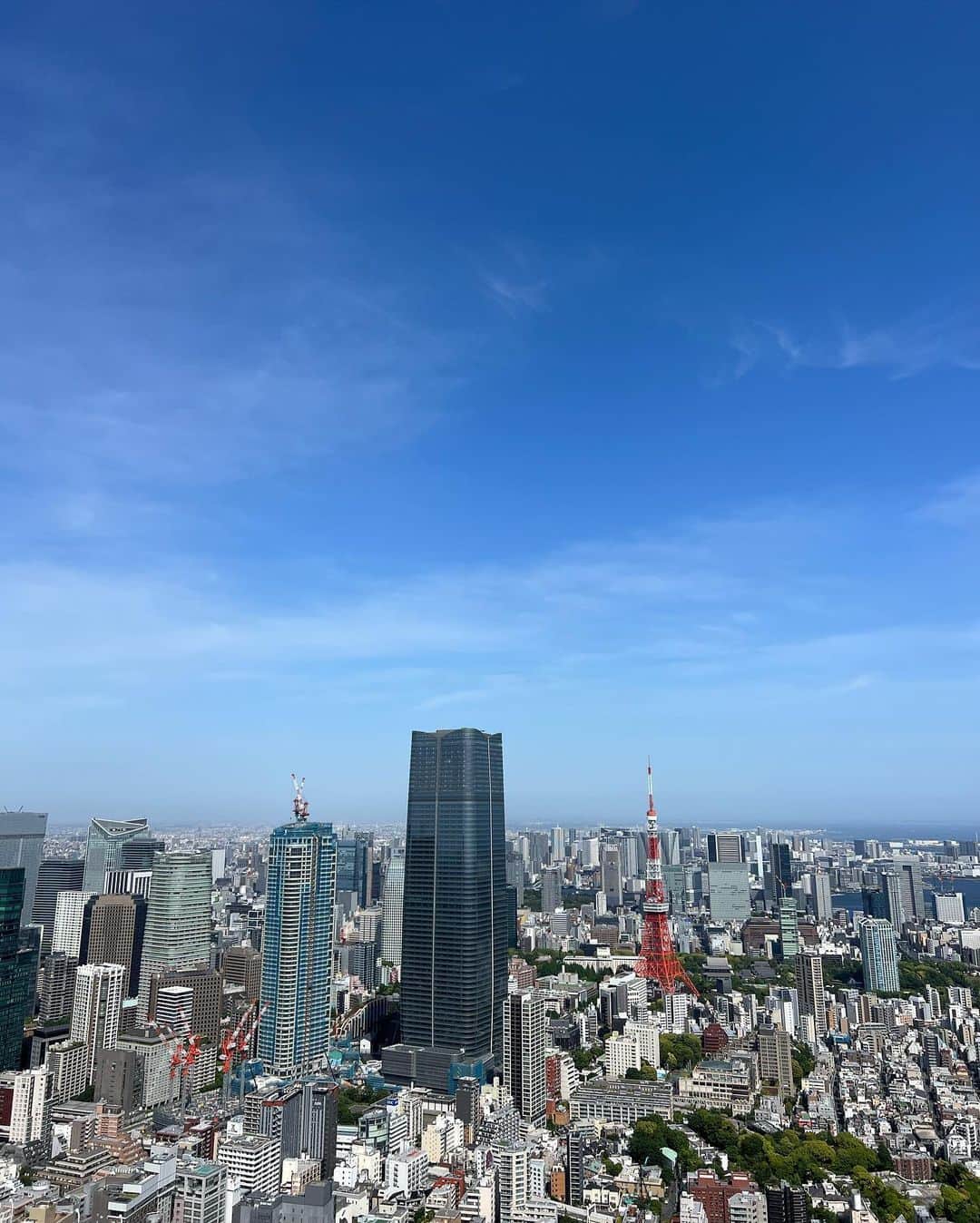 高倉絵理さんのインスタグラム写真 - (高倉絵理Instagram)「スカイデッキから見る景色。  @tokyocityview  @roppongihillsofficial   #東京シティビュー #六本木ヒルズ #tokyo #tokyocityview #skygram #skyview #roppongi #japantrip #tokyotrip #roppongihills #observatory #青空 #ダレカニミセタイソラ」5月6日 8時48分 - eri_t28