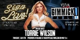 トリー・ウィルソンのインスタグラム：「Items available now at highspotsauctions.com   #torriewilson #wwehof」