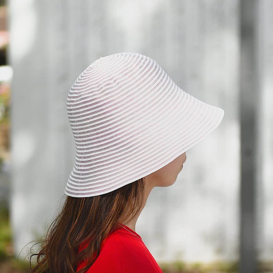のインスタグラム：「GREVI stripe bucket hat ¥9,900  #grevi #23ss #bshop」