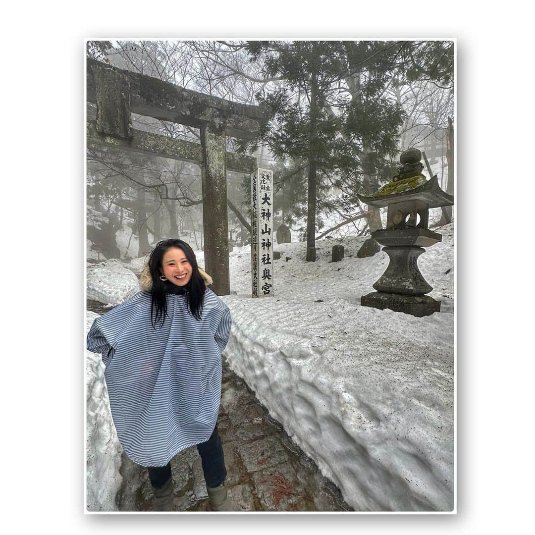 宇田恵菜さんのインスタグラム写真 - (宇田恵菜Instagram)「大山寺  雨降ってる中、おもしろそうやん！と教職で土日も休みないなか無理くり休みとってくれて、サバイバルに連れてってくれた。 はてしない雪の壁に、滑る道、アドベンチャーもアドベンチャーだけど、楽しすぎました！！  大山偉大！ ------------------------------- #casting  #actress #shortfilm #キャスティング  #役者  #filmingcrew #filming #撮影中 #撮影クルー #leadactress #女優 #actresslife #スチール撮影 #黒髪 #blackhair 　#愛媛出身 #不動産女子 #japaneseactress  #知床旅行　#知床半島　#北こぶし #北こぶし知床ホテルアンドリゾート」5月6日 11時39分 - ena2727