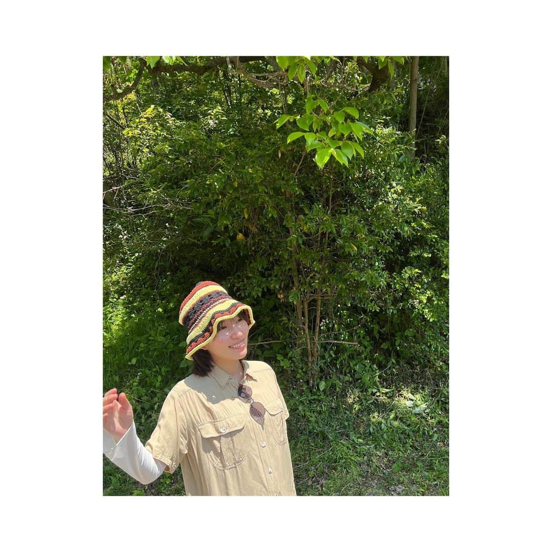 徳永えりのインスタグラム：「... 山はいいねぇ🏔️🌳🍒」