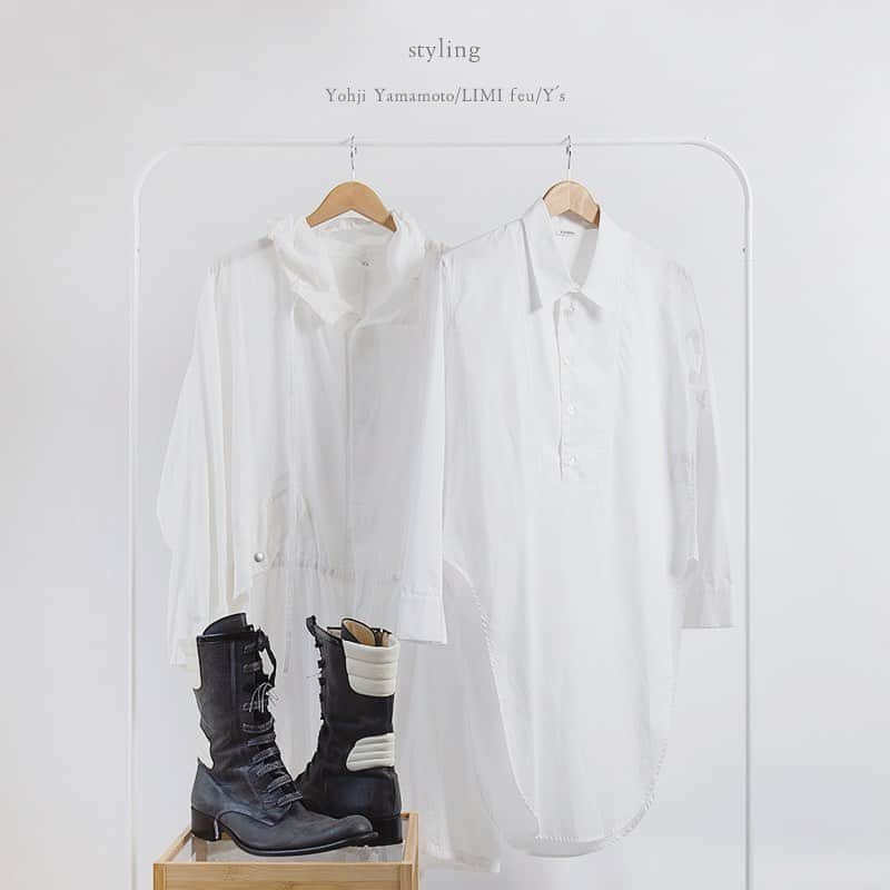 playfulさんのインスタグラム写真 - (playfulInstagram)「( styling ) jacket #ys  skirt/ shirt  #limifeu  boots  #yohjiyamamotopourhomme   https://www.playful-dc.com/p_styling/stylings/details2103.html  #撮影 #古着 #ユーズド #DCブランド #ヨウジヤマモト古着 #山本耀司 #ヨウジヤマモト #ワイズ #ヨウジヤマモトファム #ワイズフォーメン #ヨウジヤマモトノアール #グッチ  #ヨウジヤマモトノアール #ビーヨウジヤマモト  #yohjiyamamoto #yohjiyamamotopourhomme #yohjiyamamotonoir #yohjiyamamotojapan  #yyph #y3 #yohjiyamamotosecond」5月6日 11時54分 - playful_dc