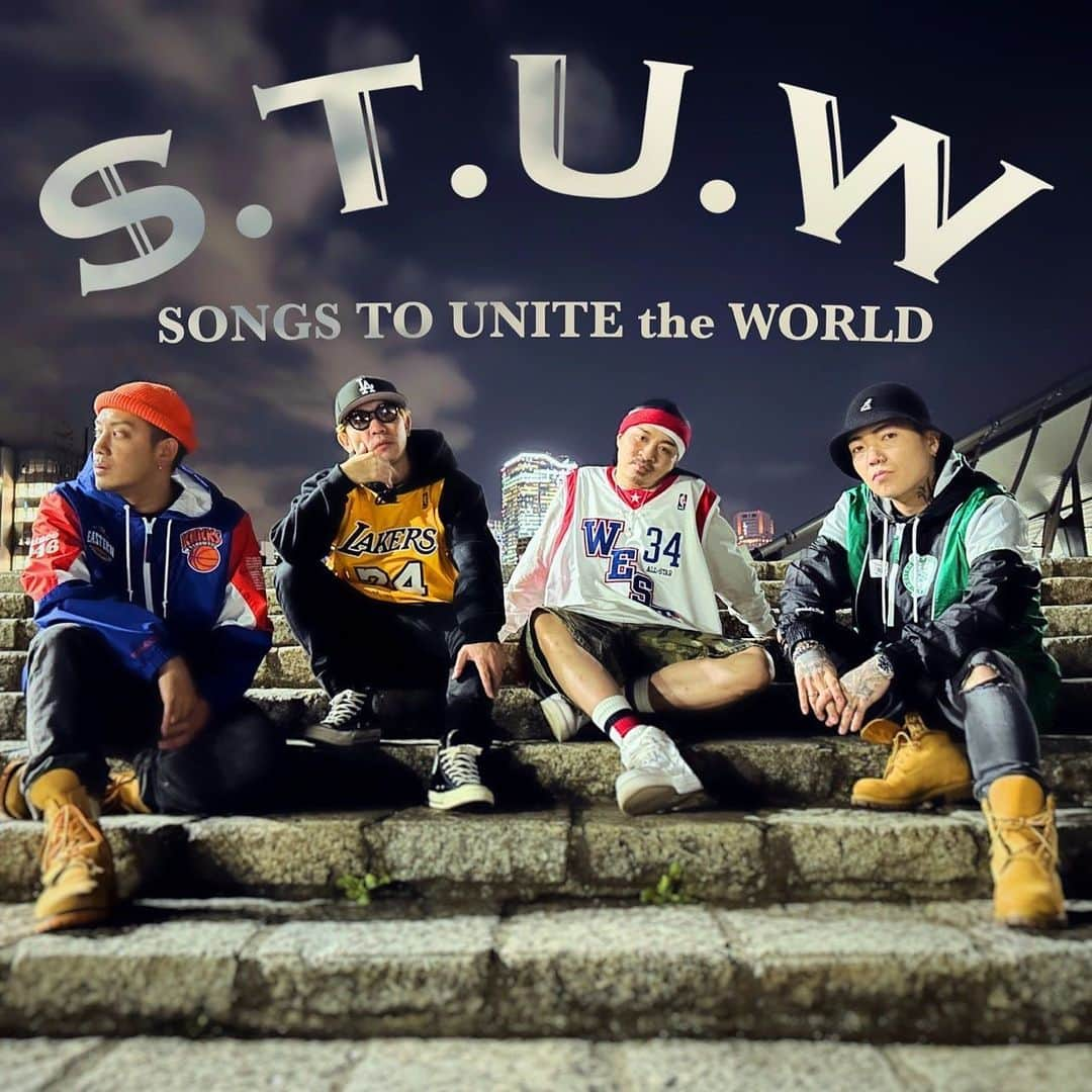 TEEDAさんのインスタグラム写真 - (TEEDAInstagram)「S.T.U.W’s new song “Journey” is out just on YouTube for golden week holiday！  STUWがYouTube限定で新曲「Journey」をリリースしたよー！ ゴールデンウィーク渋滞中も逆に聴いて楽しんでね！  https://youtu.be/aPFHHr2C9Mo  #stuw #back_on_jpn #teeda #spyair #uz_spyair #rookiezispunkd #shinnosuke_rookiez #meloiksign #big_kit_kat #journey」5月6日 12時07分 - teeda_bo