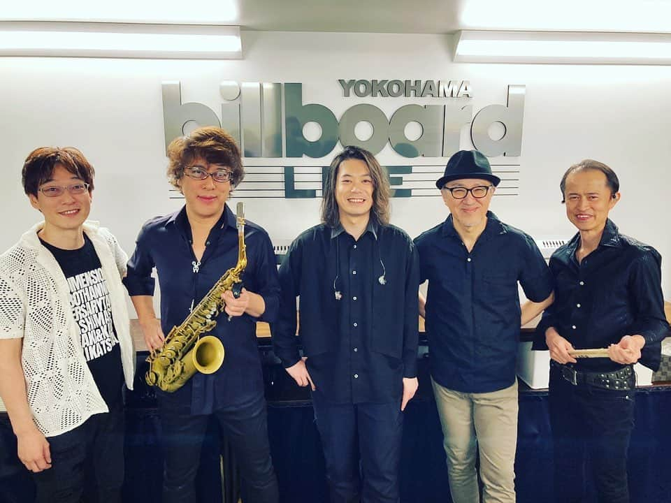 勝田一樹のインスタグラム：「ビルボード横浜❗️ #ディメンション #dimensionjazz #dimensionfusion  #billboardyokohama  #ビルボード横浜 #kazukikatsuta  #勝田一樹」