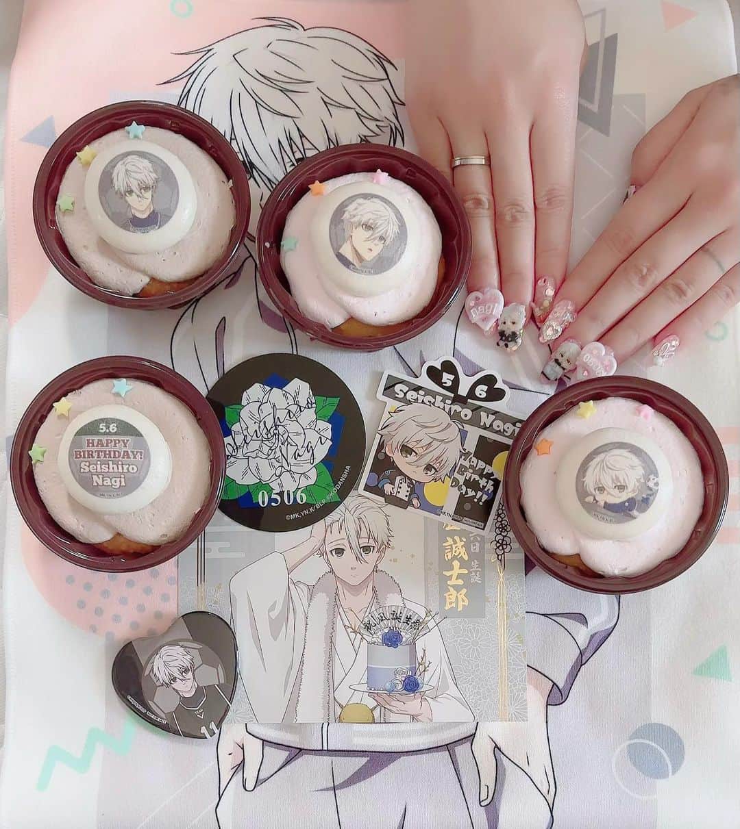 涼宮琴音のインスタグラム：「凪くんお誕生日おめでとう🤍  #凪誠士郎生誕祭2023  #凪誠士郎  #凪誠士郎好きな人と繋がりたい  #ブルーロック  #ブルーロック好きさんと繋がりたい  #ブルロ好きな人と繋がりたい」