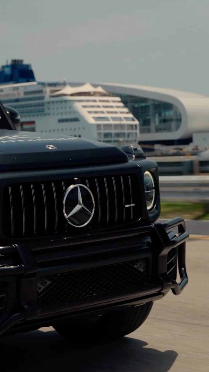 IWCのインスタグラム：「#IWCspotted  These @mercedesamg G-wagons are cruising around Miami all week.  Wanna go for a drive?  #IWCmiami」