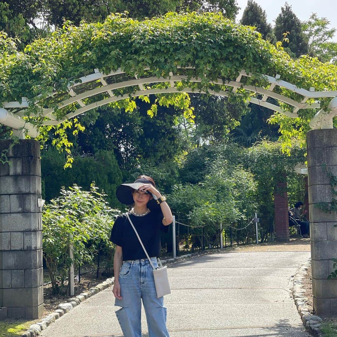 木本泉さんのインスタグラム写真 - (木本泉Instagram)「- GWも明日で終わり☀️  京都で束の間楽しく過ごせました✨  明日は雨☔️、、、困ったな🥲  #京都#京都植物園#バラ園#植物園」5月6日 23時44分 - izumikimoto