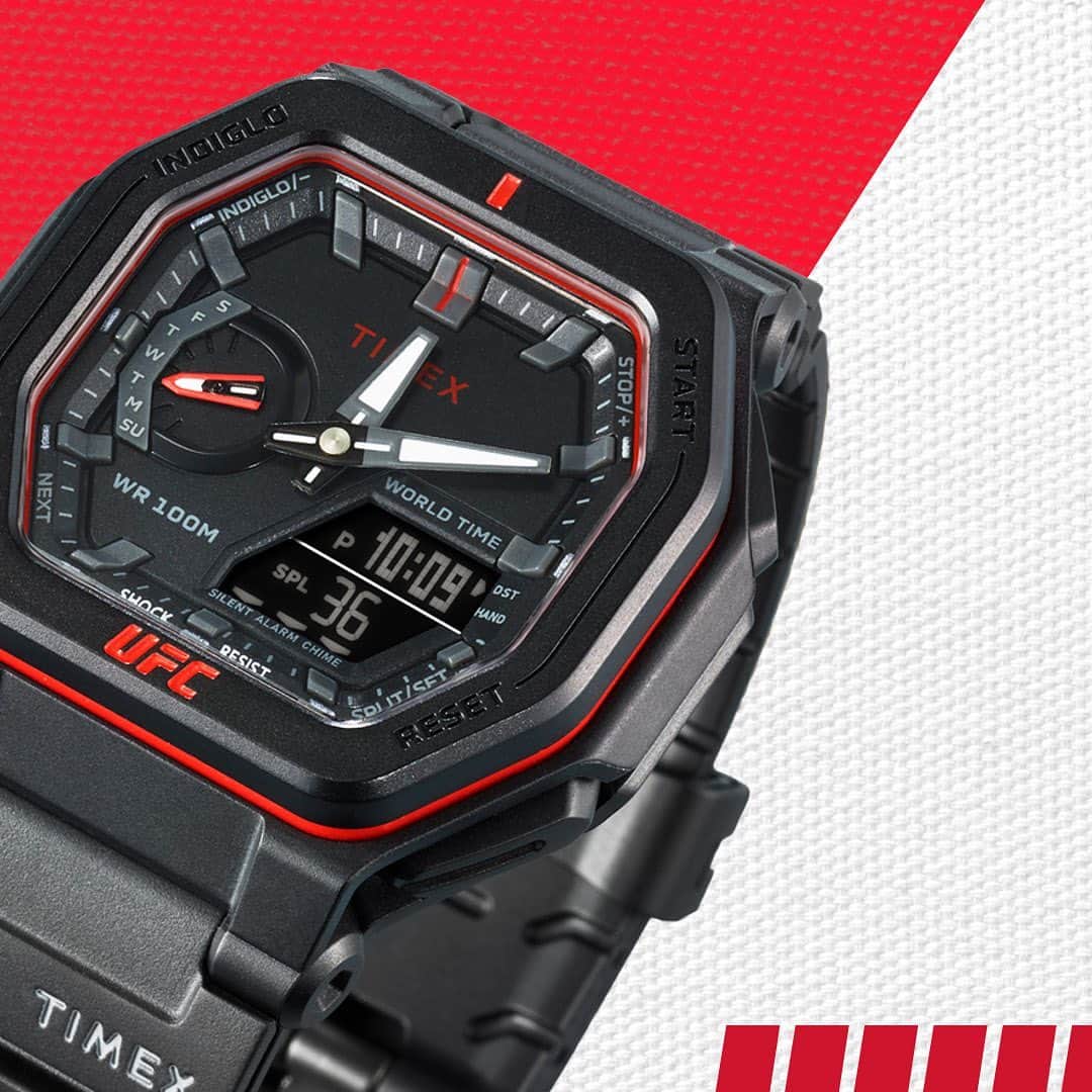 タイメックスさんのインスタグラム写真 - (タイメックスInstagram)「This watch is tough as s*** 👊 ⁣- @sugasean ⁣ Shop the @UFC collection at timex.com.⁣ ⁣ #timex #UFC #UFC288 #watchfam #watchcollection」5月6日 23時46分 - timex