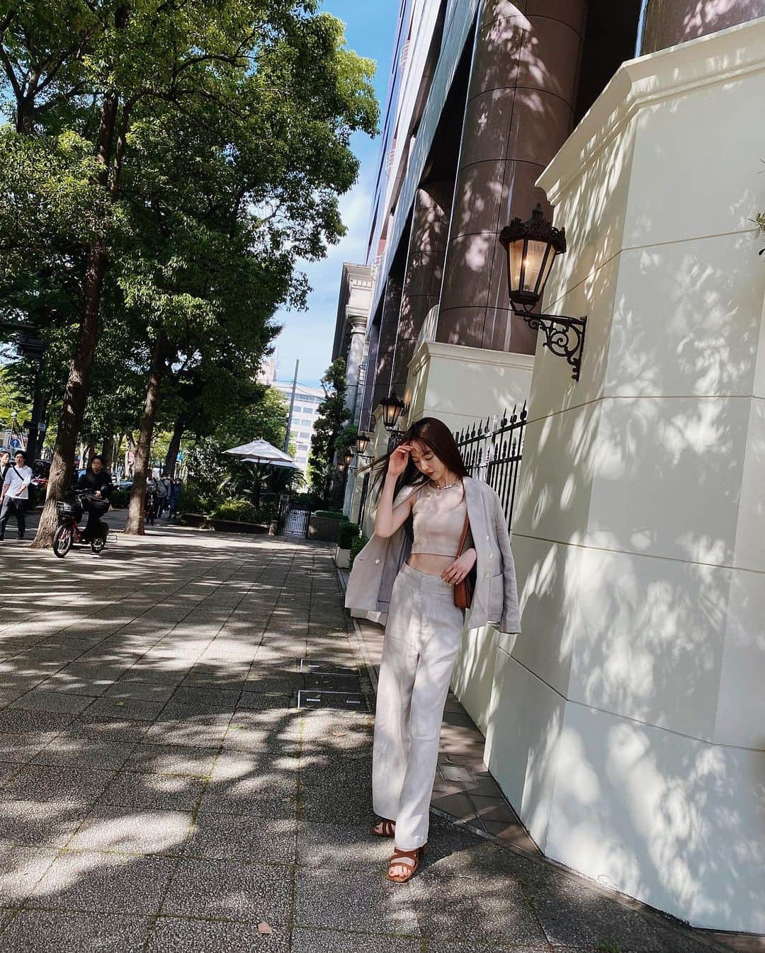 加藤桃子さんのインスタグラム写真 - (加藤桃子Instagram)「🤎🤎🤎  #fashion #fashionstyle  #fashionista  #outfit  #code  #beige #大人コーデ #大人カジュアル  #japan #yokohama」5月6日 15時43分 - mom0.japan