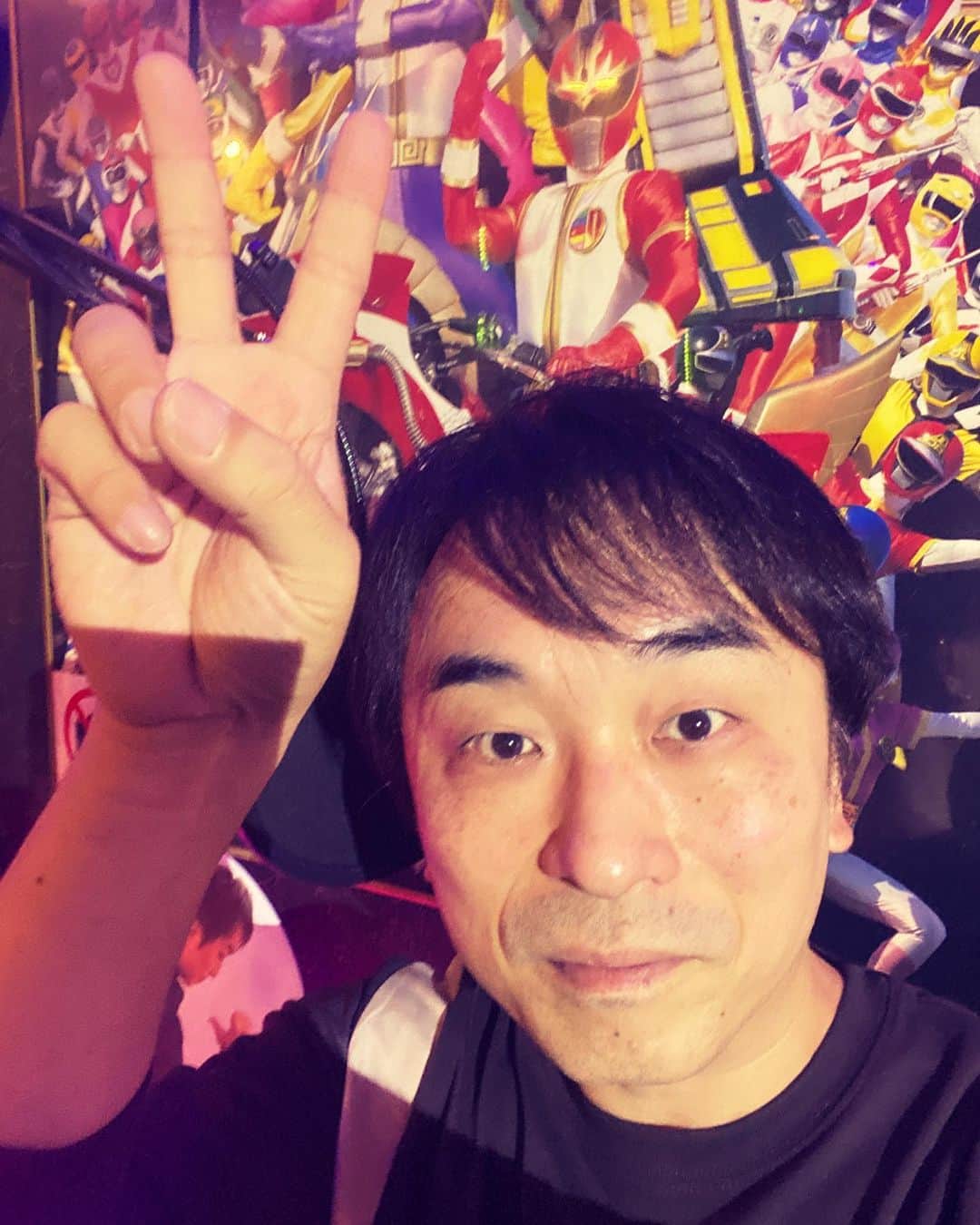 関智一のインスタグラム：「今日は新井薬師の蒼星の天馬で楽しい催し😊  #ダイレンジャー」