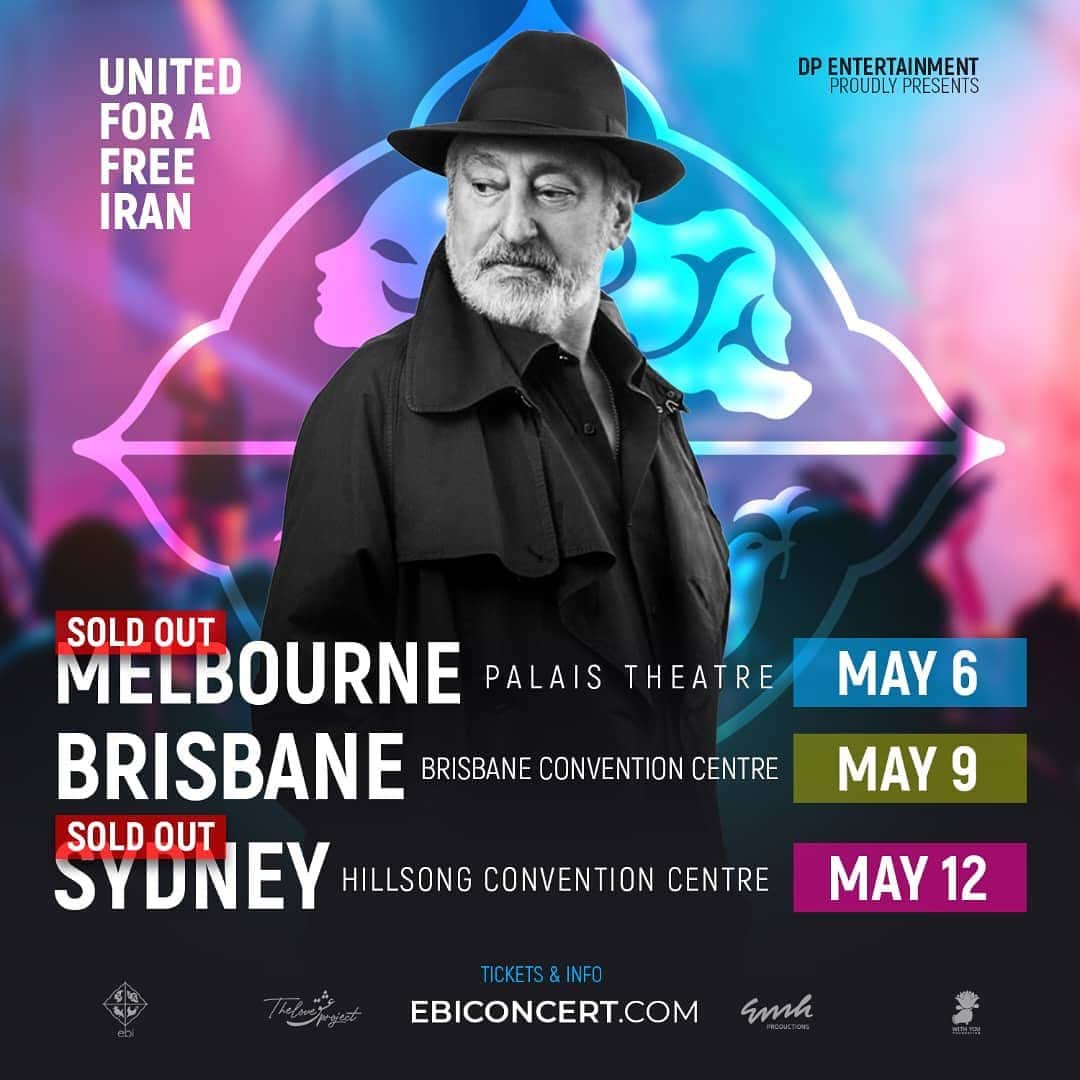 Ebiのインスタグラム：「Melbourne - Sold Out ✅  Brisbane - May 9th Sydney - Sold Out ✅   #TheLoveProject continues!」