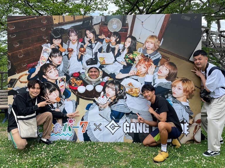 池田真一さんのインスタグラム写真 - (池田真一Instagram)「GANG PARADE×ひらパー  ENJOY HIRAKATA PARADE 最高すぎた！ やっぱり大好き！ そして朝からひらパーは ゴールデンウィーク過ぎた！ 楽しすぎた！ そして高見はキモすぎた😆」5月6日 16時39分 - wartdebu