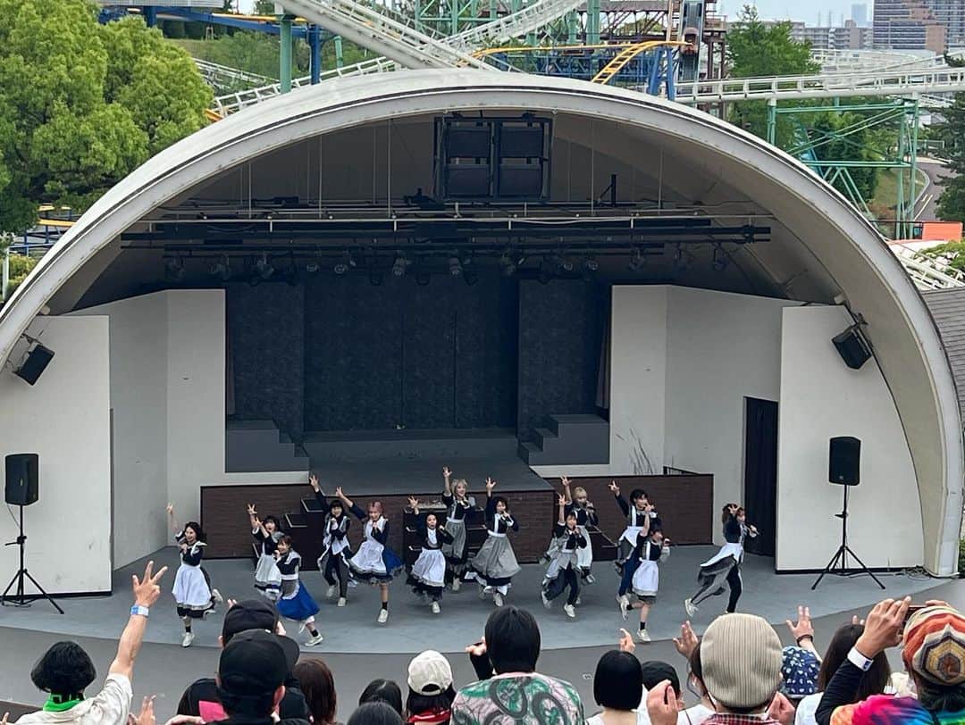 池田真一さんのインスタグラム写真 - (池田真一Instagram)「GANG PARADE×ひらパー  ENJOY HIRAKATA PARADE 最高すぎた！ やっぱり大好き！ そして朝からひらパーは ゴールデンウィーク過ぎた！ 楽しすぎた！ そして高見はキモすぎた😆」5月6日 16時39分 - wartdebu