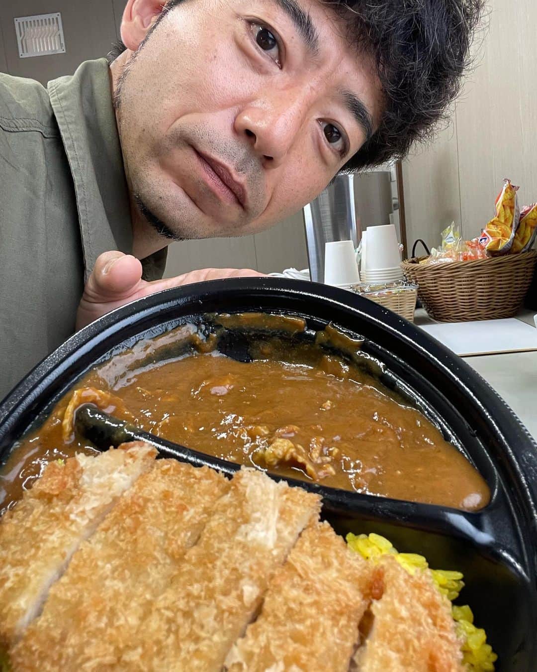 のインスタグラム：「イオン大和郡山に来てくれた方、ありがとうございました！ みなさんに、二日前に長崎で食べたトルコライスの写真を送ります🤳 風船、誰か持って帰ったかなぁ」