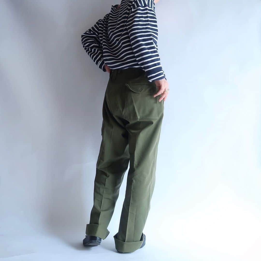 TheSunGoesDownさんのインスタグラム写真 - (TheSunGoesDownInstagram)「military fatigue pants / uk  staff 157cm」5月6日 17時01分 - tsgd_tokyo