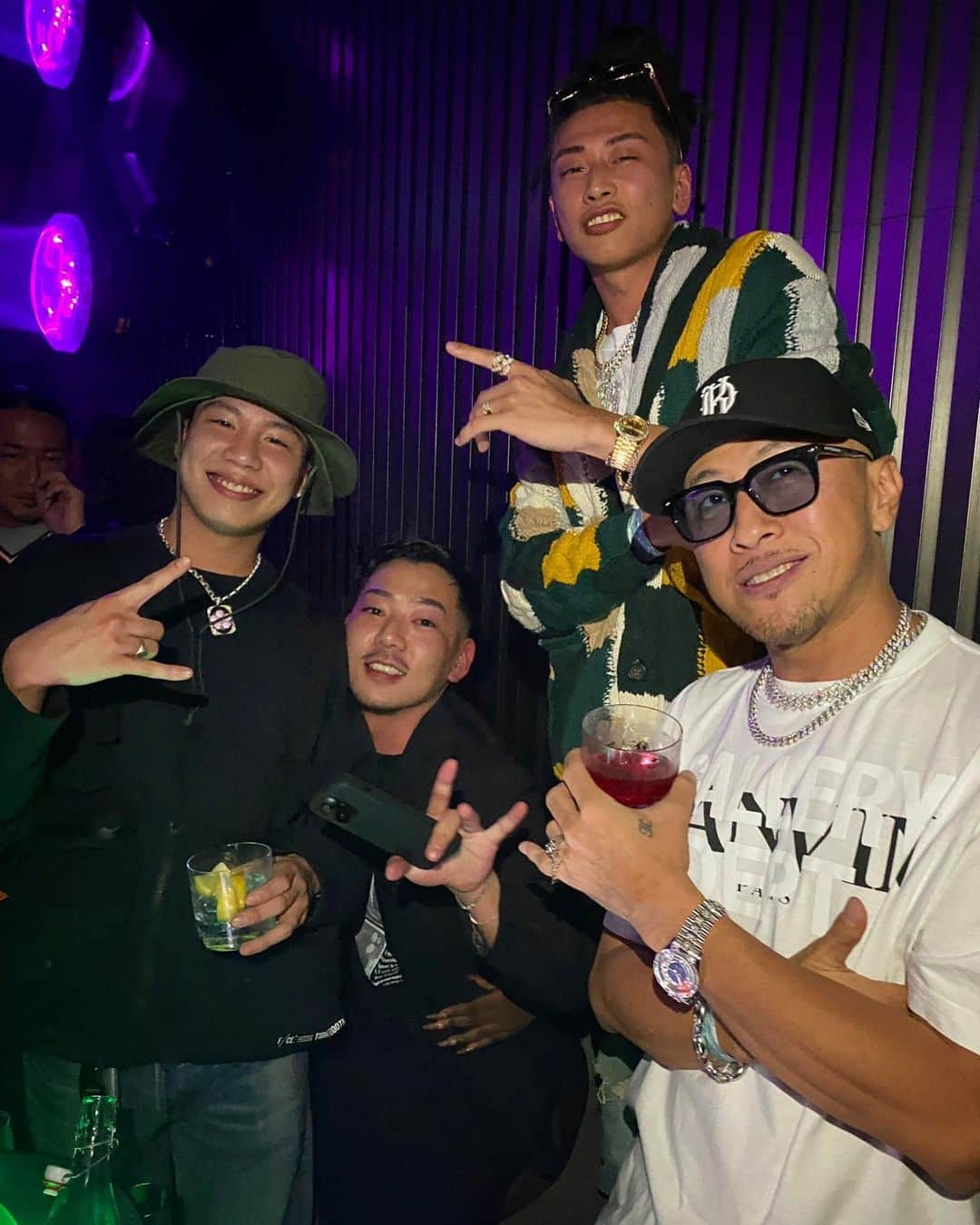 Kayzabroのインスタグラム：「渋谷BAIAのFabolousライブへ🎤 そして翌日は… 🤫  #fabolous #tokyo #shibuya」