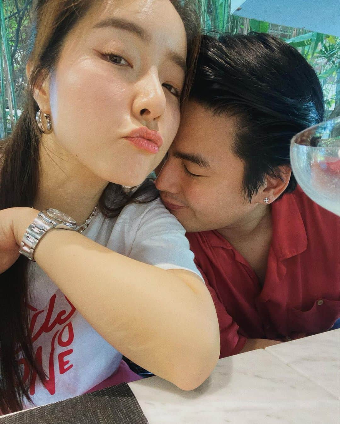 GYEON SEOのインスタグラム：「_* sake omakase 🍶 . . when u bumped into sth unexpected 😆 @hunz_iph」