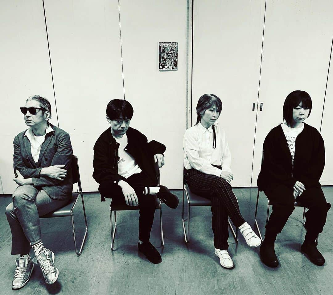 のインスタグラム：「⚡️See You Soon!⚡️ #japanband #stevejansen #davidsylvian #mickkarn #richard barbieri」