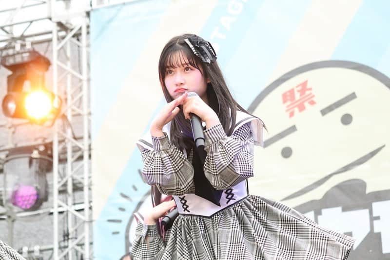 河村果歩のインスタグラム：「🌈🍒  スパガのGW完走!!!!!!  沢山のイベント、ライブに来て頂き本当に有難う御座いました🎀‎🤍  初披露の曲、衣装もあって毎日がドキドキでしたがとても楽しかったです♡  有難う御座いました！  #河村果歩 #nicola #おはスタ #おはガール #かほっち #ニコラ #ニコモ #ニコラ6月号発売中 #SUPERGIRLS #スパガ #アイドル」