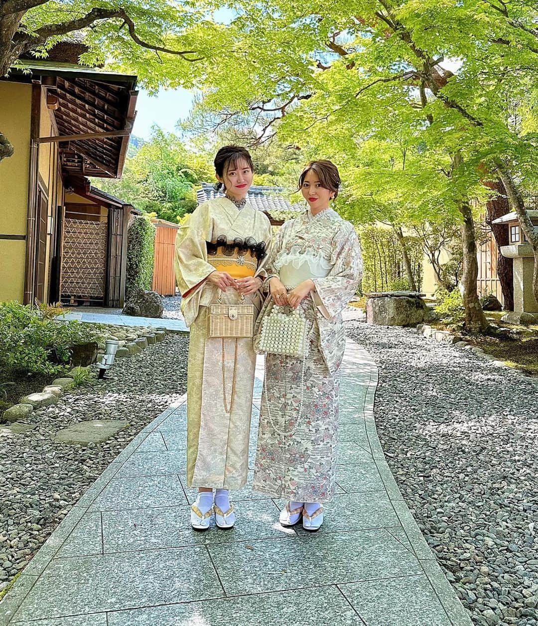 月中秋実さんのインスタグラム写真 - (月中秋実Instagram)「・ 👘💗 ・ ・ #京都#嵐山#旅行#着物#kimono#kyoto#travel#👘」5月6日 18時28分 - tukinakaakimi