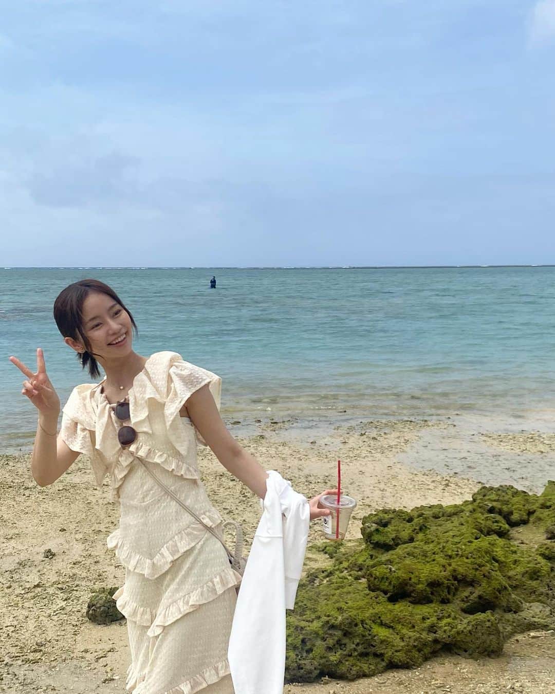 前田悠雅さんのインスタグラム写真 - (前田悠雅Instagram)「子供の頃に一度行って大好きになった沖縄🌺🩵🏝️ 天気に恵まれて綺麗な景色を沢山見れた！ 今年はGW満喫出来て幸せでした〜👼🏻✨」5月6日 18時31分 - ygm1019