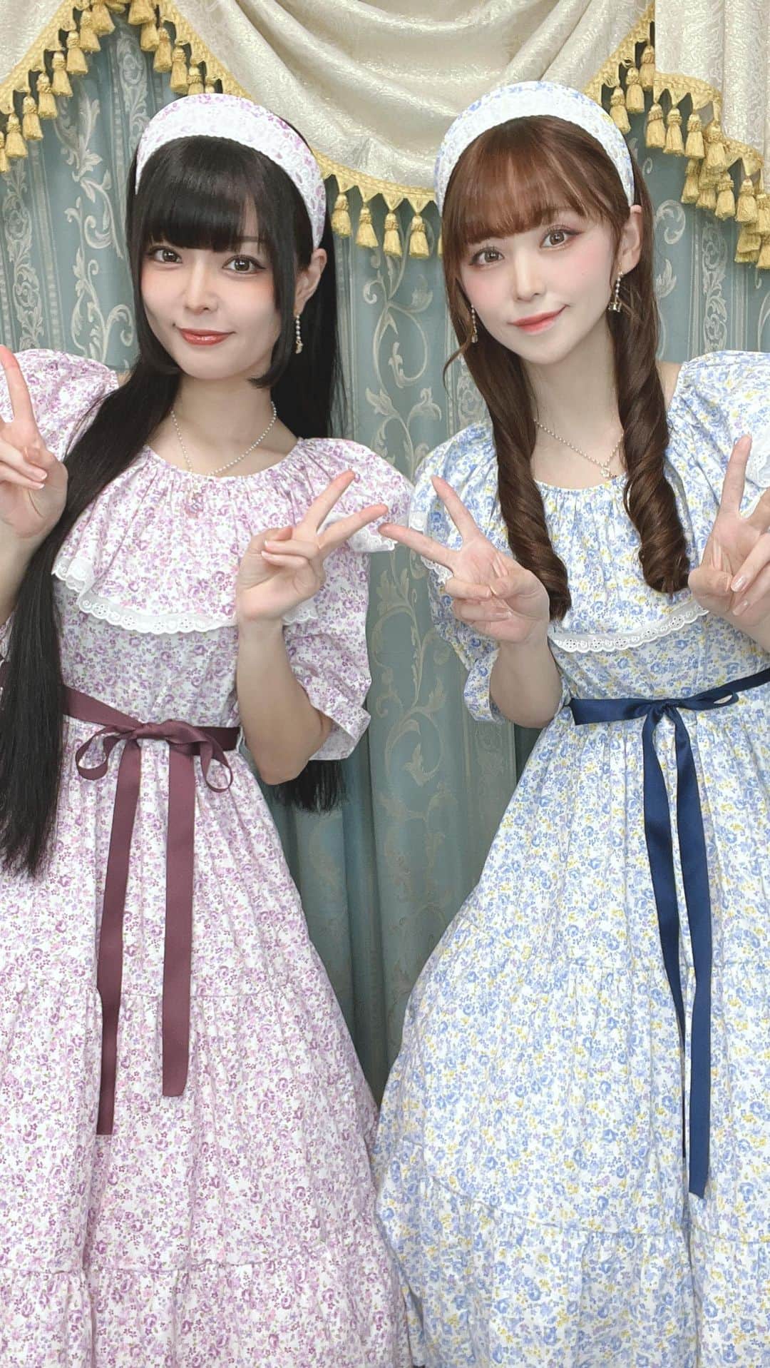 のインスタグラム：「marcHenTica by Hiroko Tokumine @hirokotokumine   新作紹介とお着物のアレが…！！！！！！！！  スタートダッシュセールは 5/10まで♡  #lolitafashion  #hirokotokumine」