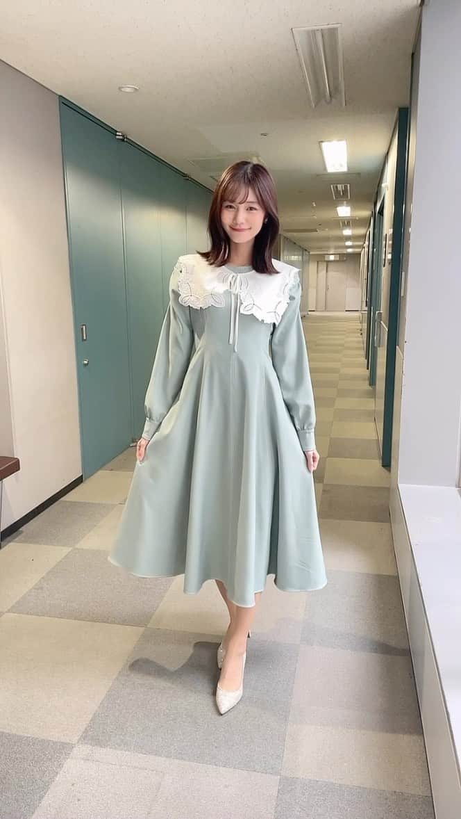 杉浦みずきのインスタグラム：「春ワンピコレクション🌸　 #春服 #春ワンピ」