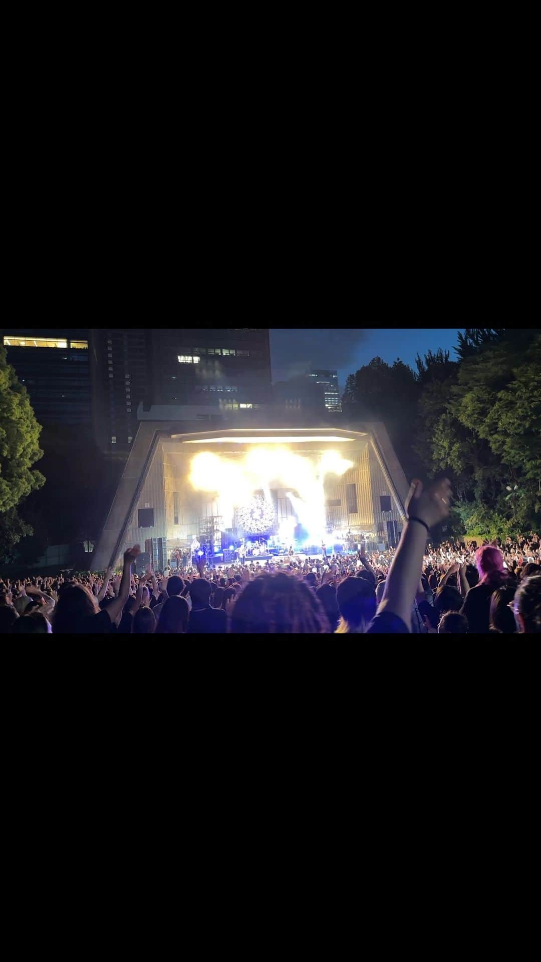 大石 征裕のインスタグラム：「@日比谷野外音楽堂　#mucc  最高！」